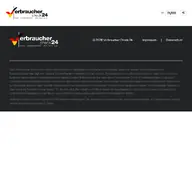Kleine Seitenvorschau von verbrauchercheck24.de
