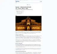 Kleine Seitenvorschau von operone.de