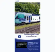 Kleine Seitenvorschau von vias-online.de