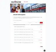 Kleine Seitenvorschau von karriere.multipolster.de