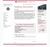 Kleine Seitenvorschau von physi.uni-heidelberg.de
