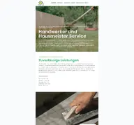 Kleine Seitenvorschau von hausmeister-service-hst.de