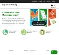Kleine Seitenvorschau von sagunsdiemeinung.de