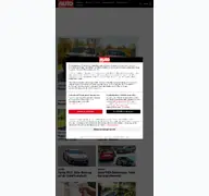 Kleine Seitenvorschau von autozeitung.de