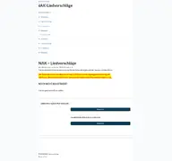 Kleine Seitenvorschau von nak-lv.de