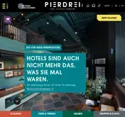Kleine Seitenvorschau von pierdrei-hotel.de