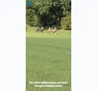 Kleine Seitenvorschau von ponyhof-maikendiek.de