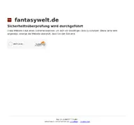 Kleine Seitenvorschau von fantasywelt.de