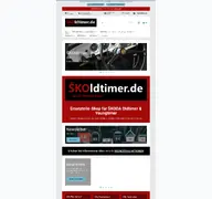 Kleine Seitenvorschau von skoldtimer.de