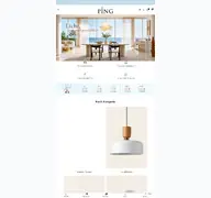 Kleine Seitenvorschau von pinglighting.de