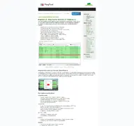 Kleine Seitenvorschau von pingtool.de