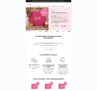 Kleine Seitenvorschau von pinkbox.de