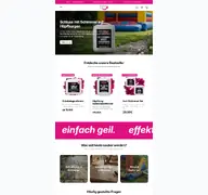 Kleine Seitenvorschau von pinkchilli.de