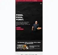 Kleine Seitenvorschau von pinnas-pizza.de