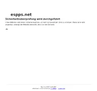 Kleine Seitenvorschau von espps.net
