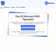 Kleine Seitenvorschau von tippspiel.20min.ch