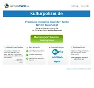 Kleine Seitenvorschau von kulturpolizei.de