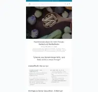 Kleine Seitenvorschau von vitalstoffkraft.de