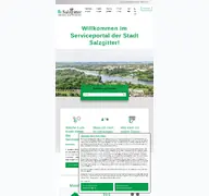 Kleine Seitenvorschau von service.salzgitter.de