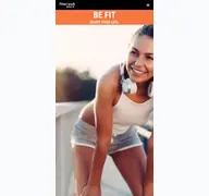 Kleine Seitenvorschau von fitnesspark-burgdorf.de