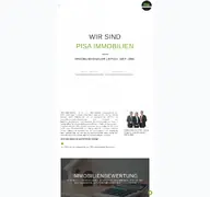 Kleine Seitenvorschau von pisa-immobilien.de