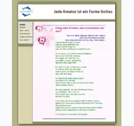 Kleine Seitenvorschau von meinekraft.ch