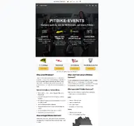 Kleine Seitenvorschau von pitbike-events.de
