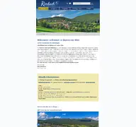 Kleine Seitenvorschau von gemeinde-rimbach.de