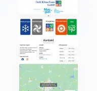 Kleine Seitenvorschau von tk-klima-team.de