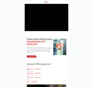 Kleine Seitenvorschau von fleischerei-borgmann.de