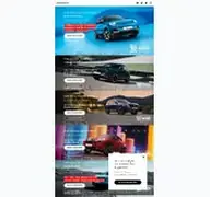 Kleine Seitenvorschau von nissan.de