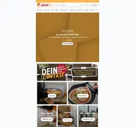 Kleine Seitenvorschau von pizza1.de