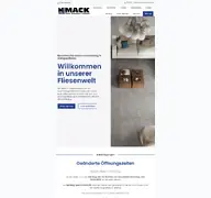 Kleine Seitenvorschau von fliesen-mack.de