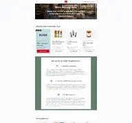 Kleine Seitenvorschau von produkttests.rewe.de