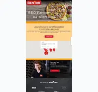 Kleine Seitenvorschau von pizzabob.de