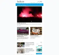 Kleine Seitenvorschau von luhze.de