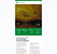 Kleine Seitenvorschau von homburger-schlossberghoehlen.de