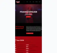 Kleine Seitenvorschau von franken-feuer.de