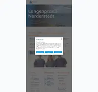 Kleine Seitenvorschau von lungenpraxis-norderstedt.de