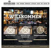 Kleine Seitenvorschau von hopfenliebe.de