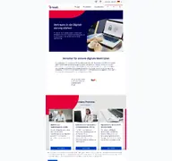 Kleine Seitenvorschau von d-trust.net
