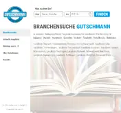 Kleine Seitenvorschau von gutschmann.de