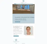 Kleine Seitenvorschau von frauenaerzte-minoritenhof.de