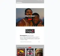 Kleine Seitenvorschau von horrormagazin.de