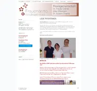 Kleine Seitenvorschau von frauenaerzte-waidmannslust.de