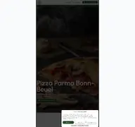 Kleine Seitenvorschau von pizza-parma.de