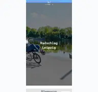 Kleine Seitenvorschau von radschlag-leipzig.de