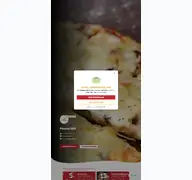 Kleine Seitenvorschau von pizzeria-amo.de