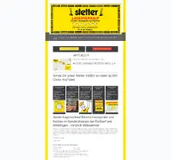 Kleine Seitenvorschau von stetter-lagerverkauf.de