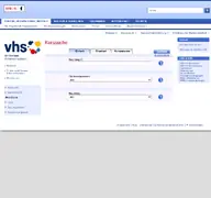 Kleine Seitenvorschau von vhsit.berlin.de